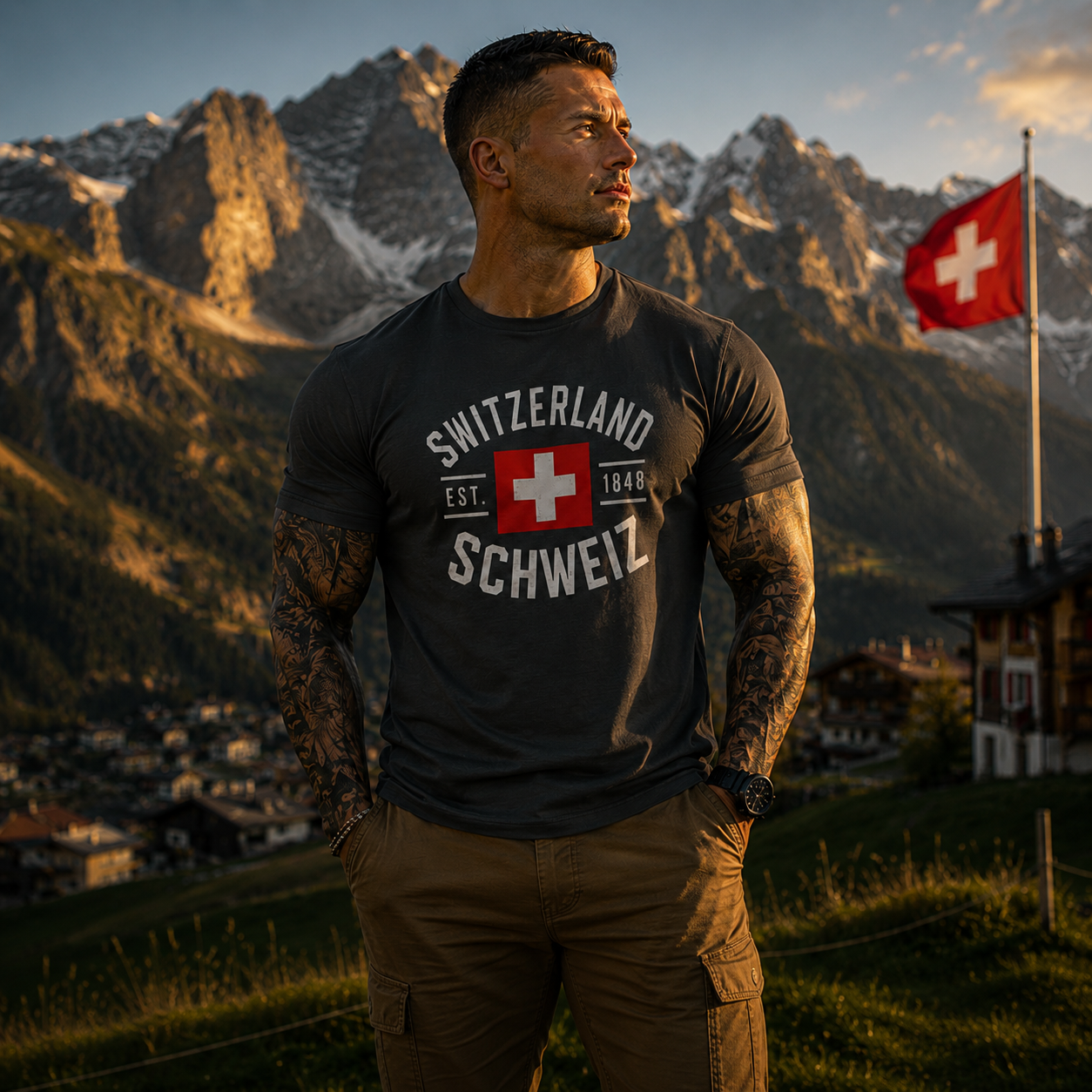 T-shirt Switzerland 1848