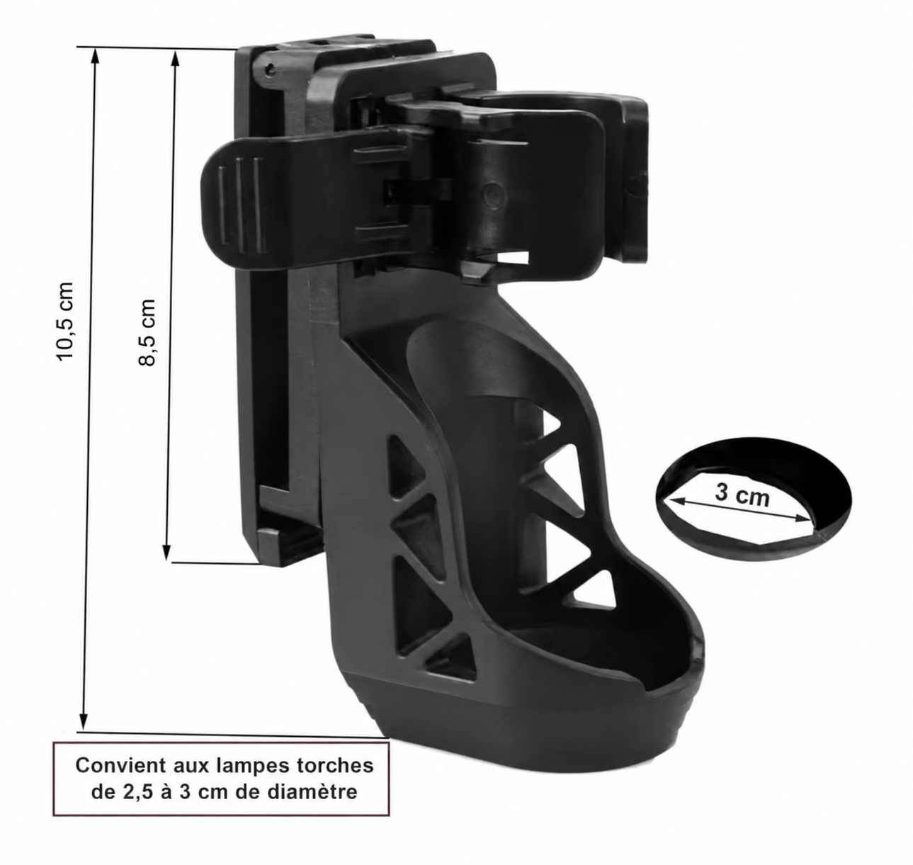 Étui rotatif pour lampe