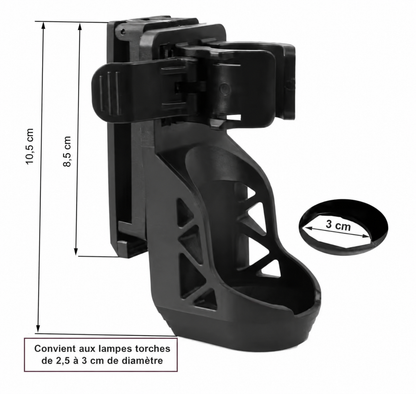 Étui rotatif pour lampe