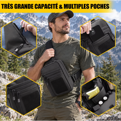 Sac bandoulière tactique EDC
