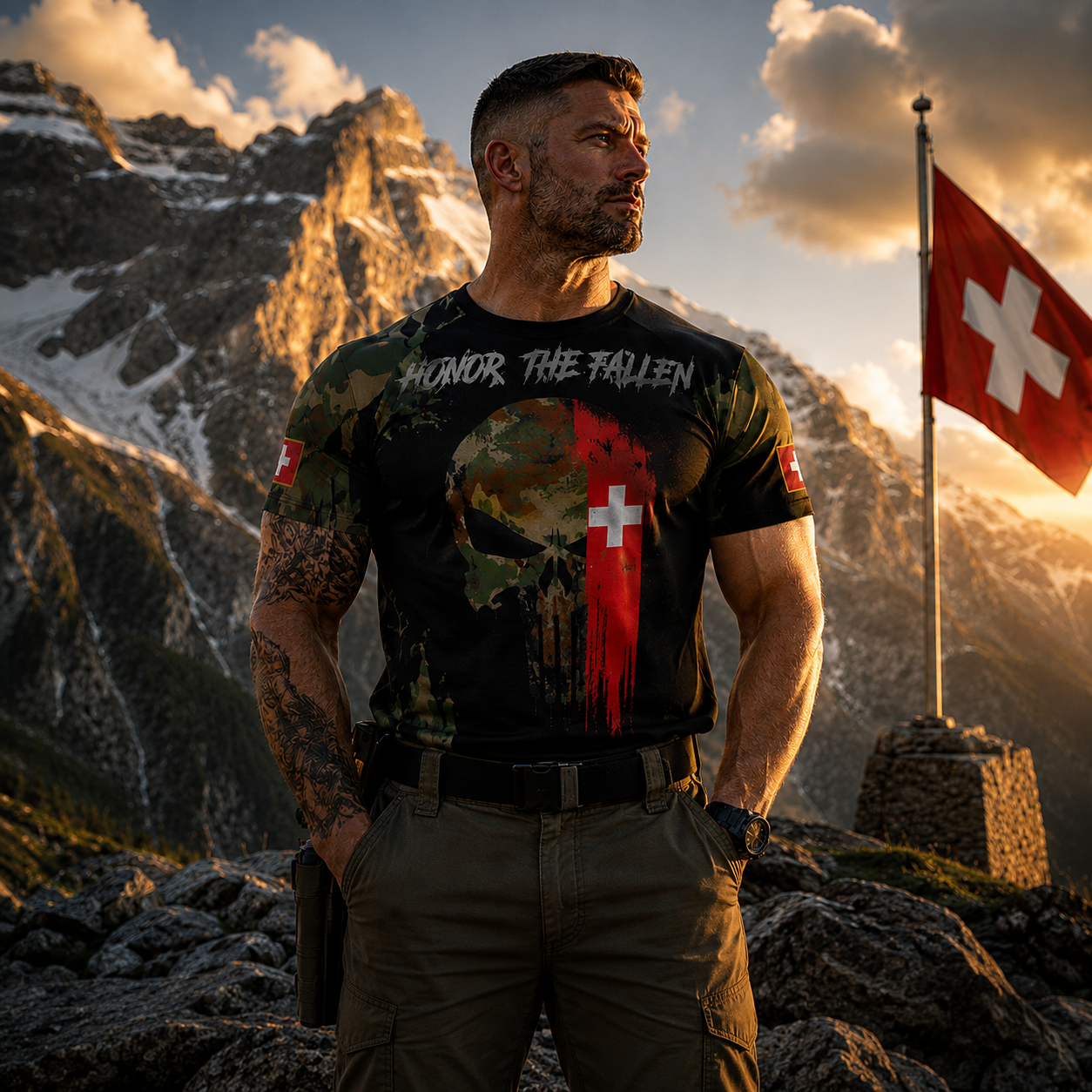 T-shirt Honor the Fallen