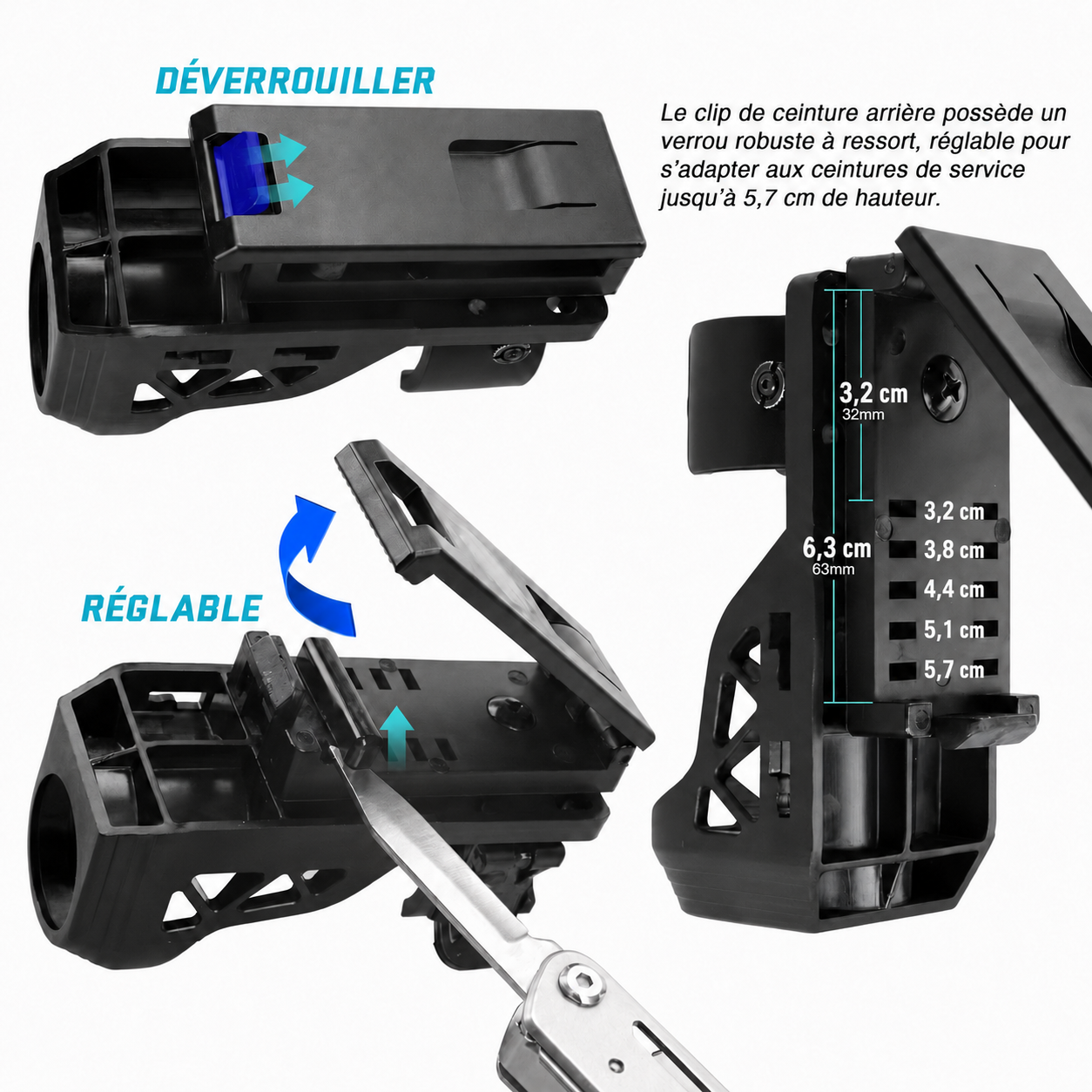 Étui rotatif pour lampe