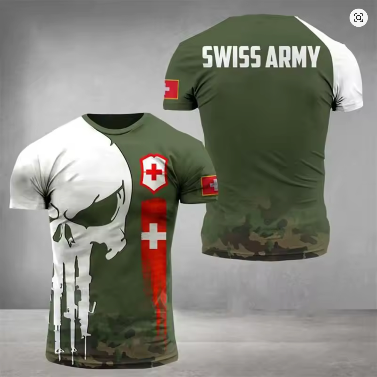 t-shirt swiss army