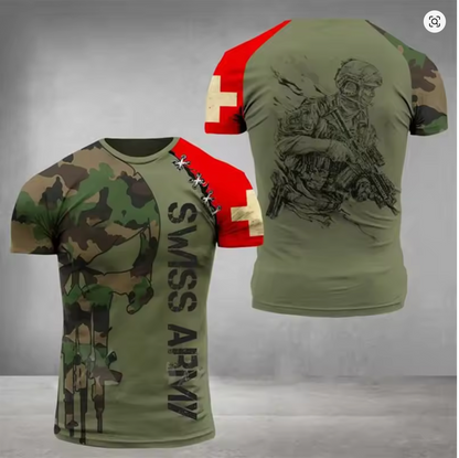 t-shirt swiss army