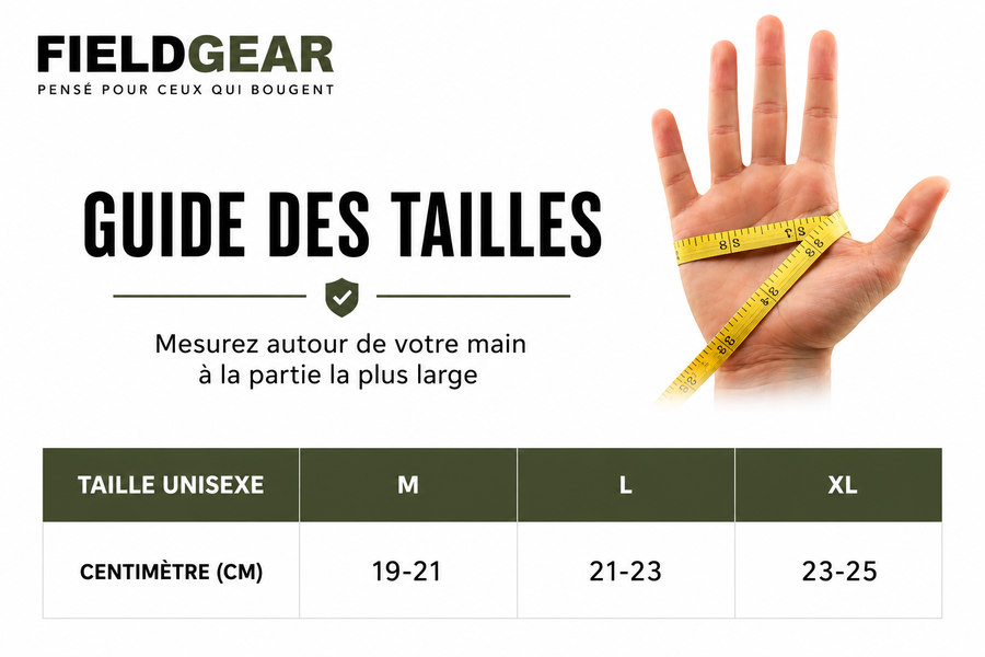 Guide des tailles 1