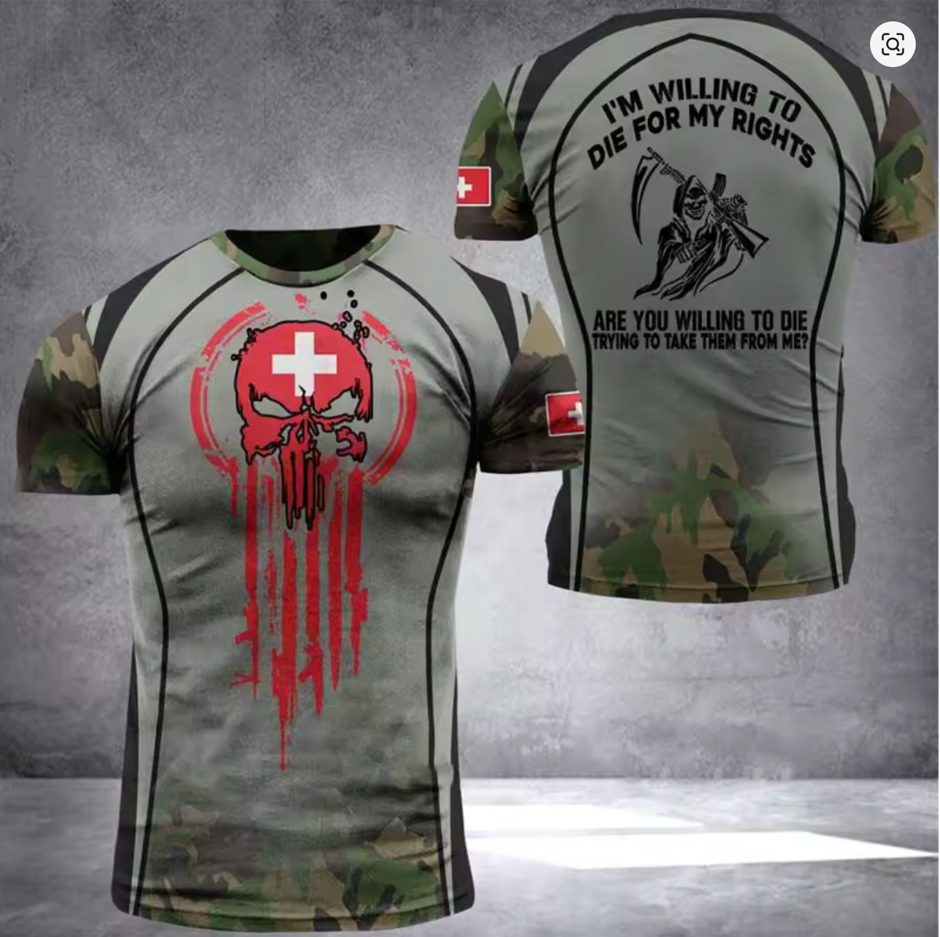 t-shirt swiss army
