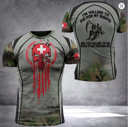 t-shirt swiss army
