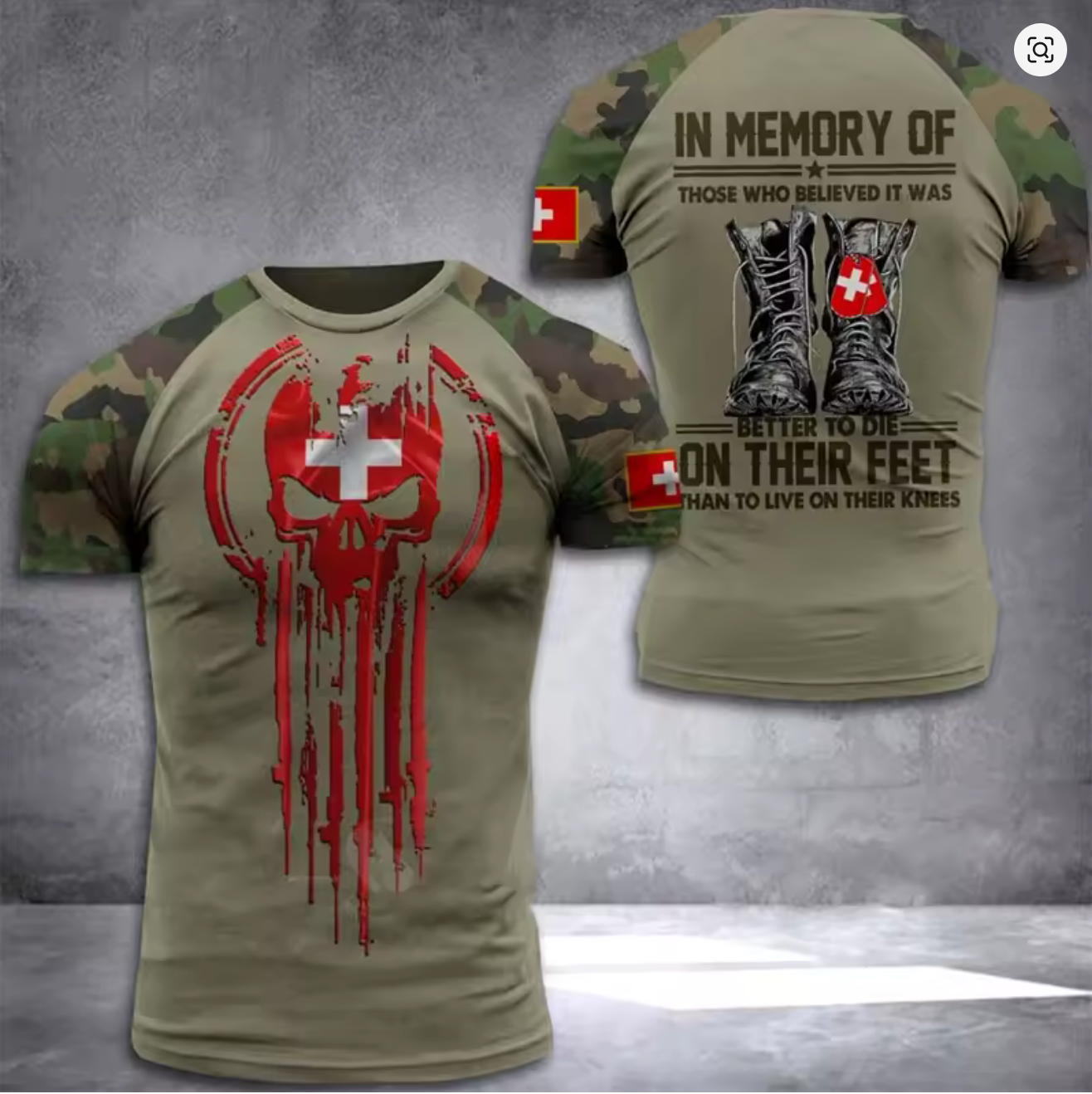 t-shirt swiss army