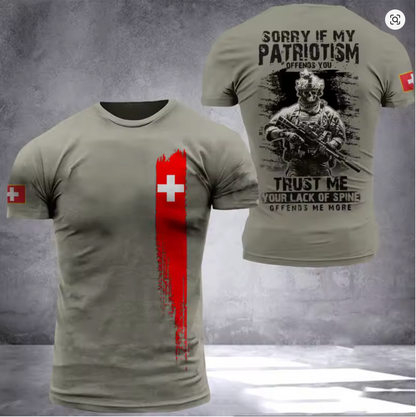 t-shirt swiss army