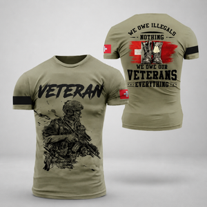 Veteran mit Stiefeln