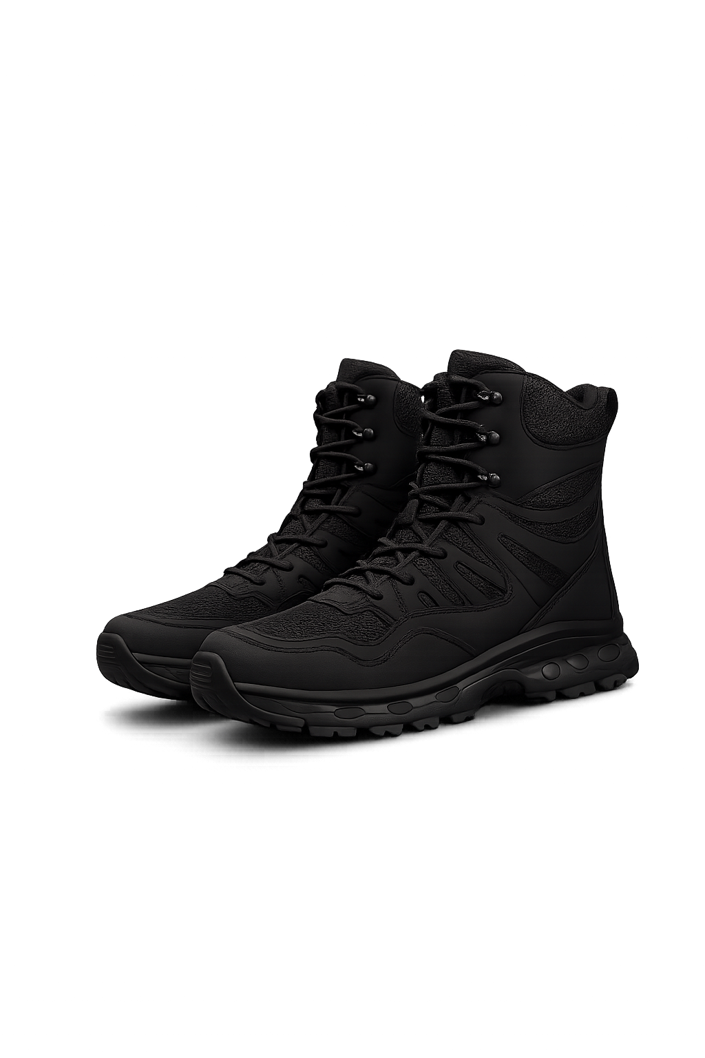 Bottes militaires montantes
